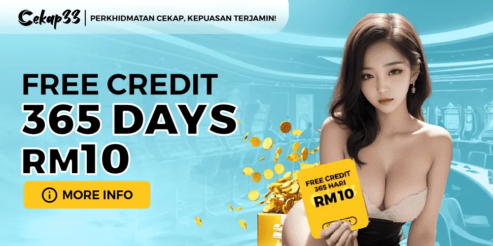 CEKAP33 Free Credit 365 Hari – Free RM10 CEKAP33
