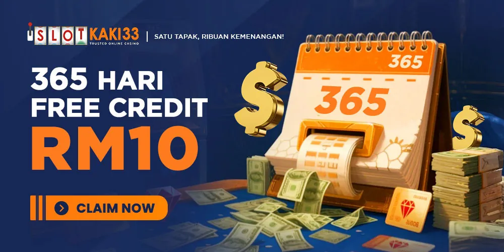 SLOTKAKI33 365 Hari Free Credit – Free RM10 SLOTKAKI33